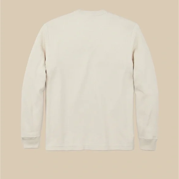 Filson Men's WAFFLE KNIT THERMAL CREWNECK - Picture 2 of 2